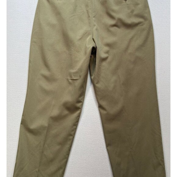 Dockers Men's Relax Fit Straight Leg Dress Pants Pleated Front Size 38x30 Khaki - Picture 2 of 11